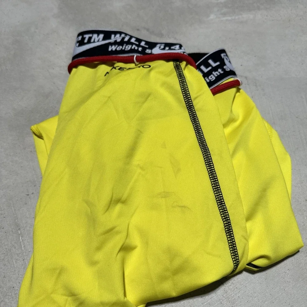 Men's Nike Pro Off-White Tights Opti Yellow Size Small CN5532-731 NWT $160 - Picture 14 of 14